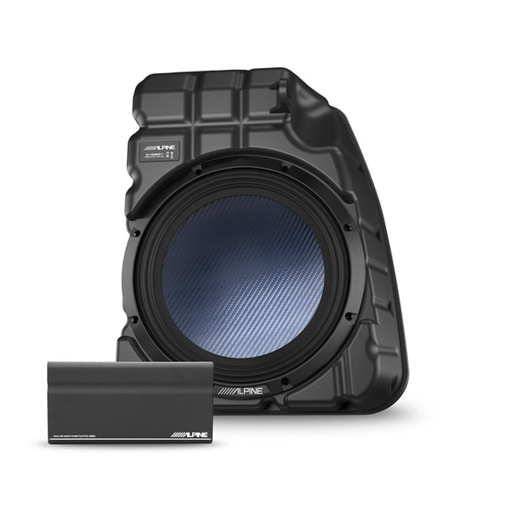 Alpine PSS-TSUB-T3A 10” Subwoofer & Amplifier Upgrade Kit for 2017-2023 Tesla Model 3