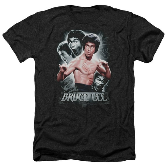 Bruce Lee - Inner Fury - Heather Short Sleeve Shirt - Medium
