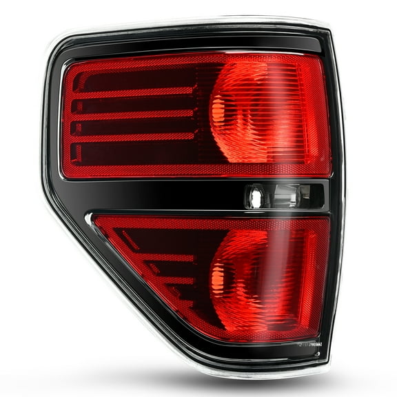 Nilight Driver Side Taillight Assembly for 2009 2010 2011 2012 2013 2014 Ford F-F150 F150 Pickup Truck Right Side Rear Lamp Replacement OE Style Red Housing Tail lamp