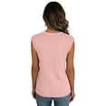 thumbnail image 4 of Lumtrix Women's Sweater Vest 2026 Summer Crew Neck Sleeveless Ribbed Knit Tank Tops Business Casual Lightweight Pullover Pink M, 4 of 4
