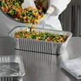 thumbnail image 6 of VeZee Aluminum Foil Disposable 5lb Loaf Pans with Aluminum lids perfect for Baking & Roasting (60Ct), 6 of 7