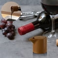 thumbnail image 5 of Fiudx Tapón para Botella de Vino Tinto, a Prueba de Fugas, Apto para Uso Alimentario, Evita La Oxidación, Reutilizable, Apto para Vino Tinto y Champán, Tamaño 5 X 3,5 Cm., 5 of 5