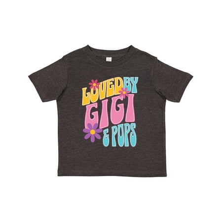

Inktastic Gigi and Pops Love Me Granddaughter Gift Toddler Toddler Girl T-Shirt
