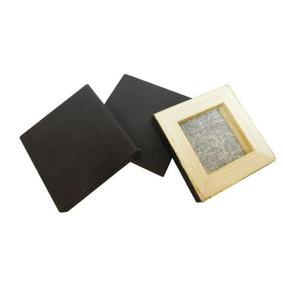 Daler-Rowney Simply Canvas, Black Stretched, 2.5x2.5 inch, 1 Each - Teens, Students, Artists, Kids