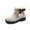 White, variant on Girls Winter Boots For Kids With Bow And Pom Poms able Warm Ankle Booties Perfect For Autumn And Winter Wear Girls Ankle Boots 9-9.5 Years