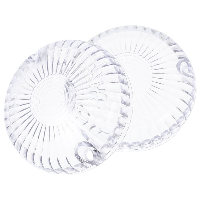 MasteelfCA 2Pcs Motorcycle Flash Turn Signal Lens Covers Lenses Cover Motorcycle Lens Protector