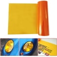 thumbnail image 2 of Película de vinilo autoadhesiva (naranja) - 30 x 120 cm - para faros antiniebla y luces traseras de coche, 2 of 5