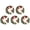 Peace Dove1, variant on 5Pcs Peace Dove Olive Branch Brooches, Enamel Pins World Peace Lapel Badges