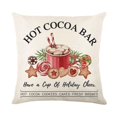 thumbnail image 5 of Housse De Coussin Noel 45x45cm, Lote De 4 Nol Dcoratif Canap En Coton Et Lin Nol Pour Canap Lit Chambre Chaise Jardin-Feliz Decoración Navideña, 5 of 5