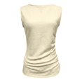 thumbnail image 4 of CHENHANN Women's Sleeveless Knit Camisole Tank Top Basic Layering Summer Blouse XL, 4 of 4