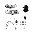 thumbnail image 3 of Replacement Driver and Passenger Fog Lights Lamps Lenses Compatible with 2007-2011 Accent 92201-1E000 92202-1E000, 3 of 11