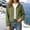 Army Green, variant on Zivyakyro Light Weight Womens Jackets Cotton Linen Button down Fall Hoodies for Women Cropped Loose Long Sleeve Casual Outerwear Green S
