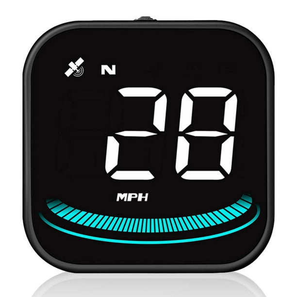 ACECAR Digital GPS Speedometer, Headup Display with Speed MPH, Direction, Overspeed Alarm HD