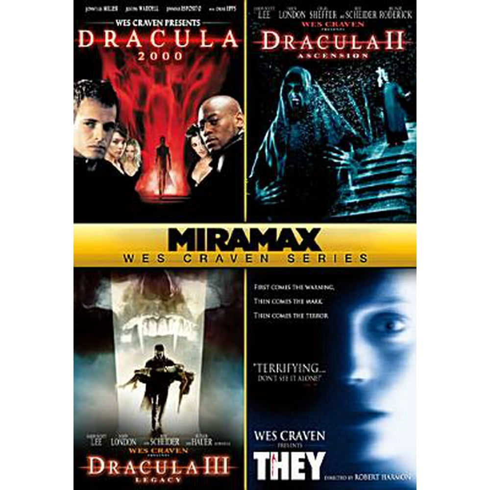 Wes Craven Collection Dracula 2000 / Dracula II Ascension / Dracula III Legacy / Wes Craven