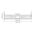 thumbnail image 2 of Unique Bargains Ceiling Light Plate Kit 74x20x15mm Lighting Fixture Mounting Bracket for Home Office Chandelier 2 Set, 2 of 5
