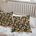 thumbnail image 7 of Waterproof Throw Pillow Covers Set of 2, 20x20 Inch Spring Yellow Lemon Decorative Pillowcases Outdoor Pillow Slip Cushion Covers Set for Couch Tent Green Leaves Botanical Country Retro, 7 of 7