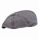 thumbnail image 5 of Boina de pintora para mujer, gorra plana, holgada, multifuncional, para actividades al aire libre Gris oscuro, 5 of 8