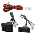 thumbnail image 4 of Kit de 5 reguladores de elevalunas eléctricos universales para coche con arnés de cableado para 2 puertas., 4 of 14
