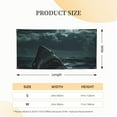 thumbnail image 5 of Salouo Moonlit Night Sky Shark Pattern Holiday Banner Outside Party Decoration Banner (1PC) Festival Supplies Fit for Birthday Parties & Celebrations & Chrismas-Medium, 5 of 8