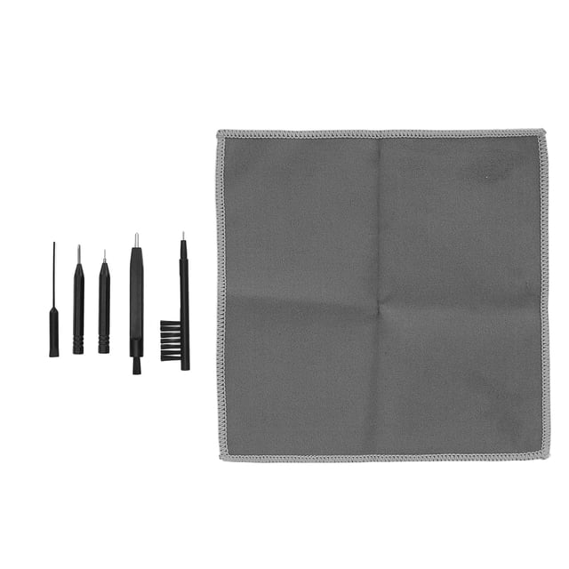 Herramientas de limpieza de audífonos, amplificador de audífonos de 6 piezas Herramientas de limpieza de amplificador de audífonos Kit de limpieza de audífonos Mejore su experiencia