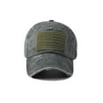 thumbnail image 4 of Baseball Cap for Men Women Washed Embroidered Trucker Hats Adjustable Breathable Summer Outdoor Sports Cap, 4 of 5