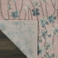 thumbnail image 6 of Desert Fields Contemporary Floral Pink 2' x 4' Area Rug, (2' x 4'), 6 of 7