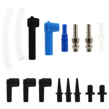 

16pcs Car Brake Fluid Replace Tool Oil Bleeder Pump Exchange Air Kit Connector