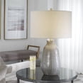 thumbnail image 2 of Uttermost Monacan Ceramic and Steel Table Lamp in Neutral Gray/Taupe, 2 of 8