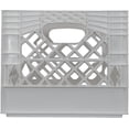 thumbnail image 4 of 16 Quart Plastic Milk Crate 6-Pack Variety Pack, Heavy-Duty Stackable Storage Crates for Home & Commercial Use, 4 of 9