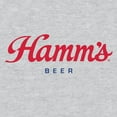thumbnail image 2 of Hamm's Men's Grey Script Logo T-Shirt-Small, 2 of 4