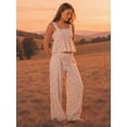 thumbnail image 2 of Celebrity Pink Women's Pull On Wide Leg Pant, Sizes XS-XXXL, 2 of 7