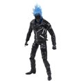 thumbnail image 5 of Marvel Ghost Rider Johnny Blaze figura de acción conjunta móvil calavera de guerrero azul y naranja figura de acción de 9 pulgadas periférico de animé, 5 of 5