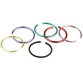 thumbnail image 7 of jiaroswwei 40Pcs Mixed Color Stainless Steel Nose Studs Hoops Body Piercing Rings Jewelry, 7 of 7
