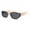 Pale Peach, variant on Women's Oval Rectangle Sunglasses Aerodynamic Curved Design UV400 Black