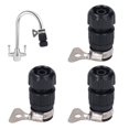 thumbnail image 4 of Adaptador de conector de grifo ANGGREK acero inoxidable ligero resistente a la corrosión, 4 of 8