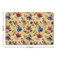 thumbnail image 5 of Flower Fairy Princess Pattern Flannel Non Slip Door Rugs,Washable Door Mats Indoor,Decorative Door Mats,Dirt-Resistant and Absorbent Doormat for Entrance,Bedroom,Kitchen,Bathroom,23.5x16in(60x40cm), 5 of 5
