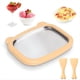 thumbnail image 3 of Mini Máquina para Hacer Helados Enrollados Caseros. Heladera Instantánea con Placa Fría de Acero Inoxidable y 2 Espátulas., 3 of 5