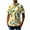 Yellow, variant on ZRGHAOYLQ Mens Novelty Hawaiian Shirts Short Sleeve Button Down Shirts Casual Summer Beach Dressy Shirt Big and Tall Tropical Holiday T Shirts Plus Size Palm Leaf Graphic Tees