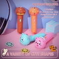 thumbnail image 2 of 4 Packs Projector Flashlight with 32 Projectors 256 Patterns Projector Slide Toys Projector Flashlight Torch Lamp, 2 of 7