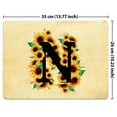 thumbnail image 2 of WIRESTER 13.77x10.23 in Rectangle Mouse Pad with Non-Slip Rubber Base for Computers, Laptop, Office & Home - Sunflower Vintage N, 2 of 5