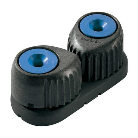 Carbo Cam Cleat - Ronstan Small C-Cleat Cam Cleat Blue W/Black Base RF5400B