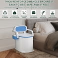 thumbnail image 4 of golytefs Bedside Commode Portable Commode Toilet Heavy Duty Non Slip for Elderly Disabled, 4 of 9