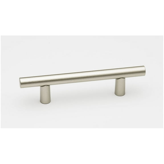 Alno A2802-35 Vita Bella 3-1/2" Center To Center Modern Smooth Bar Cabinet Pull - Nickel