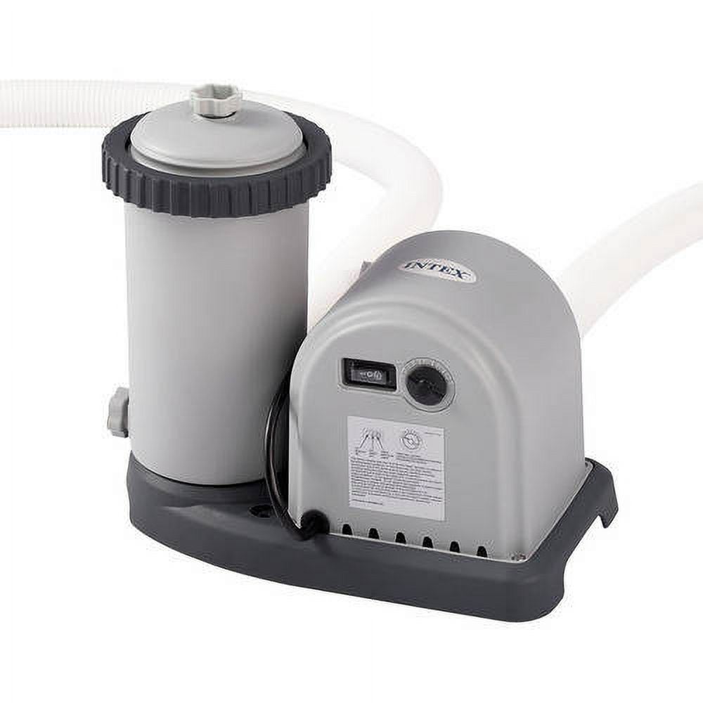 Intex 18' x 48 Prism Frame Above Ground Pool with Filter Pump