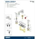 thumbnail image 3 of Mezcladora Para Lavabo De 4 Acero Inox Urrea Neo 9294EO-9, 3 of 3