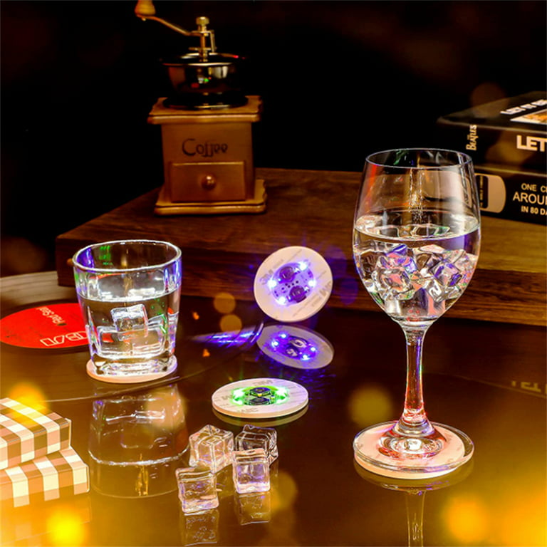 Stickers Led Light Bottles, Wine Coasters Stickers