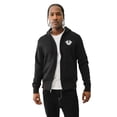 thumbnail image 3 of Sudadera con Capucha con Cierre y Estampado Puff para Hombre True Religion Negra 2XL, 3 of 4