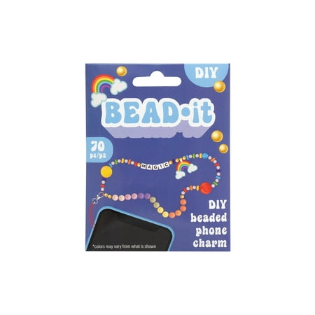 AMC Bead It Phone Charm Rainbow