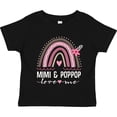 thumbnail image 3 of Inktastic Mimi and PopPop Love Me Rainbow Girls Toddler T-Shirt, 3 of 5