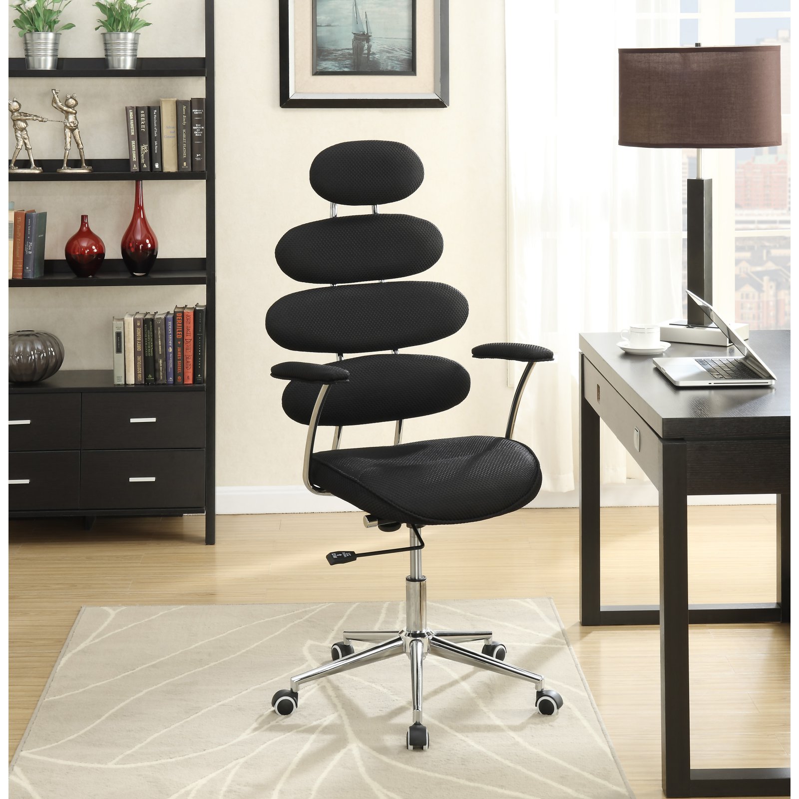 Acme Noma Office Chair, Black Mesh - Walmart.com - Walmart.com